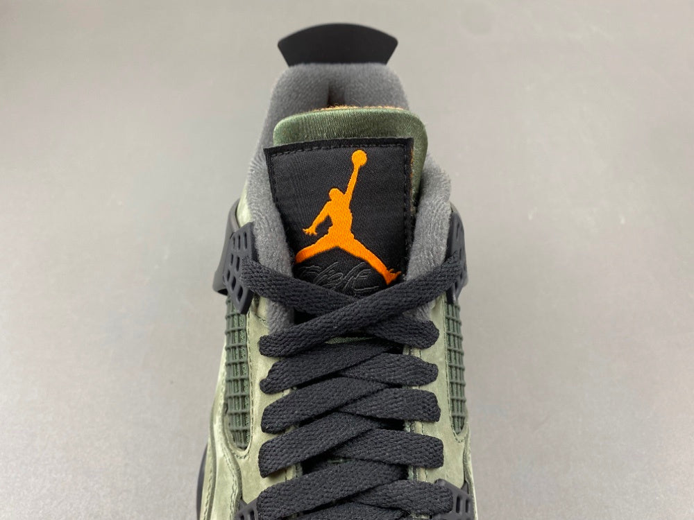 Low Top Sneakers, Army Green Black Colorway, Lace Up Design, Casual Gift for Sneaker Fans