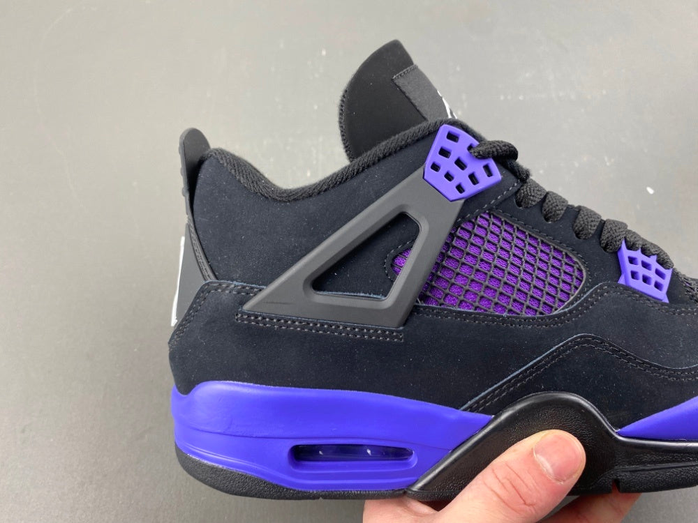 High Top Sneakers, Blue Black Purple Colorway, Lace Up Design, Casual Gift for Sneaker Fans