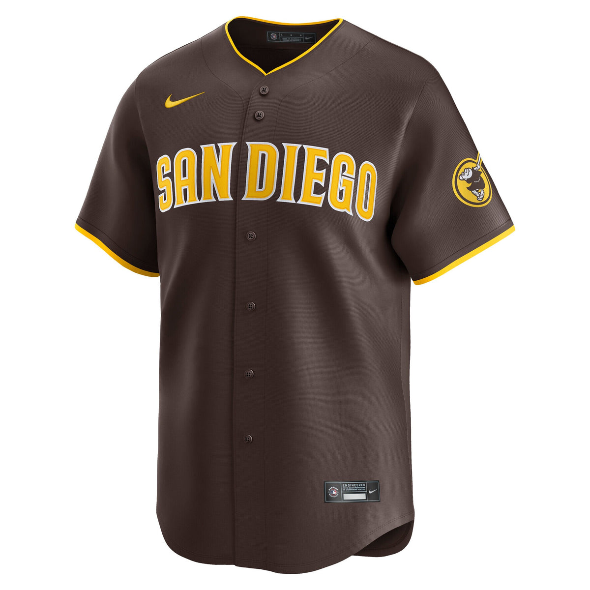 San Diego Padres Fernando Tatis Jr. Brown Road Limited Player Jersey