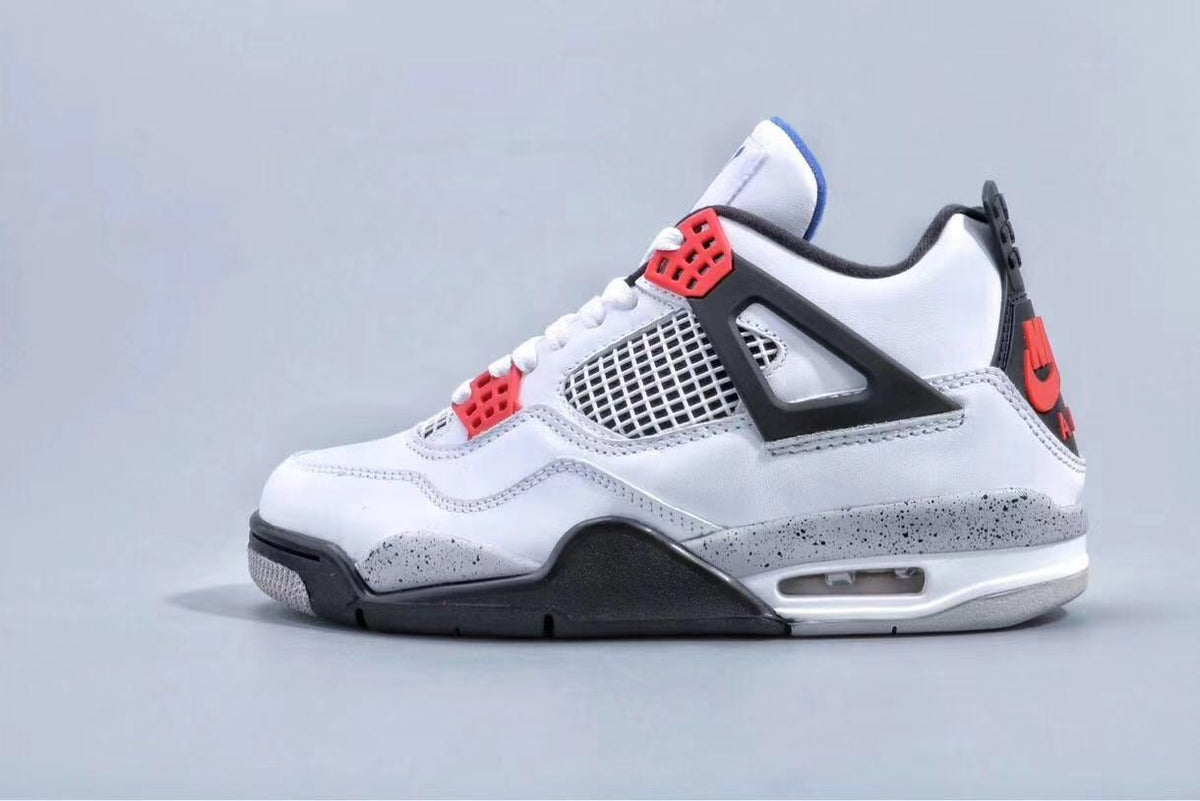 Sneakers, White Red Colorway, Mismatched Colorway, Lace Up Design, Casual Gift for Sneaker Fans