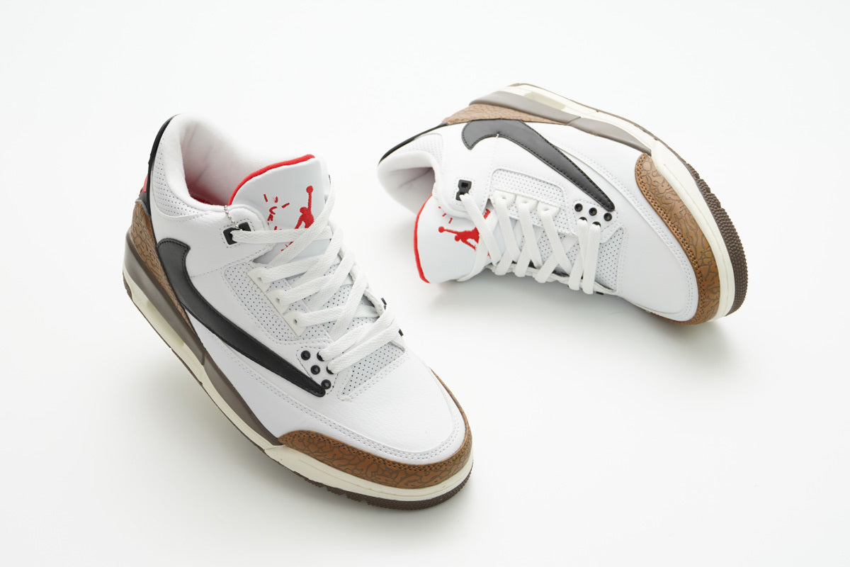 Mid Top Sneakers, Brown Colorway, Reverse Hook Design, Lace Up Design, Casual Gift for Sneaker Fans