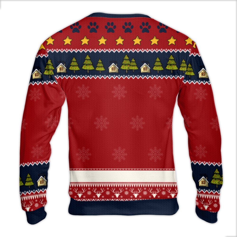 Dog Mom Holiday Sweater, A Girl and Her Dogs Ugly Christmas Sweater, Humorous Pet Lover Sweatshirt, Retro Xmas Crewneck, Pres