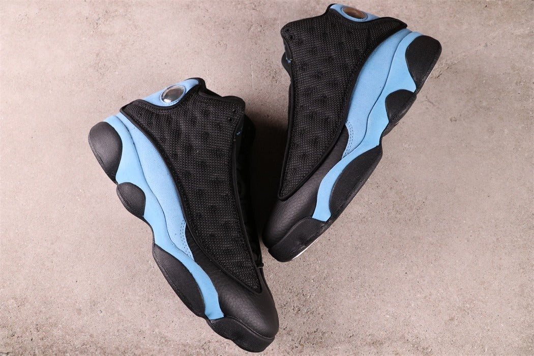 Sneakers, Black Blue Colorway, Lace Up Design, Casual Gift for Sneaker Fans