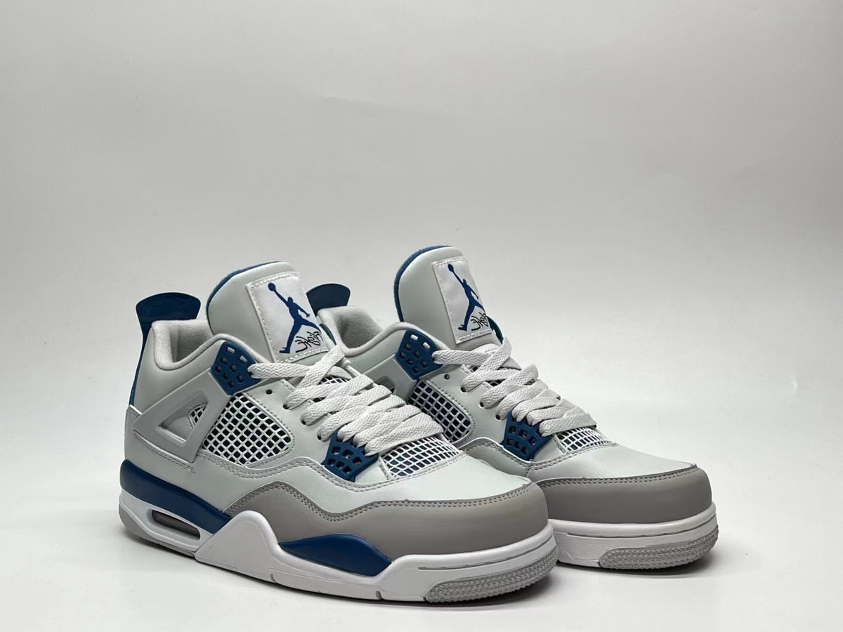Sneakers, Blue White Colorway, Lace Up Design, Casual Gift for Sneaker Fans
