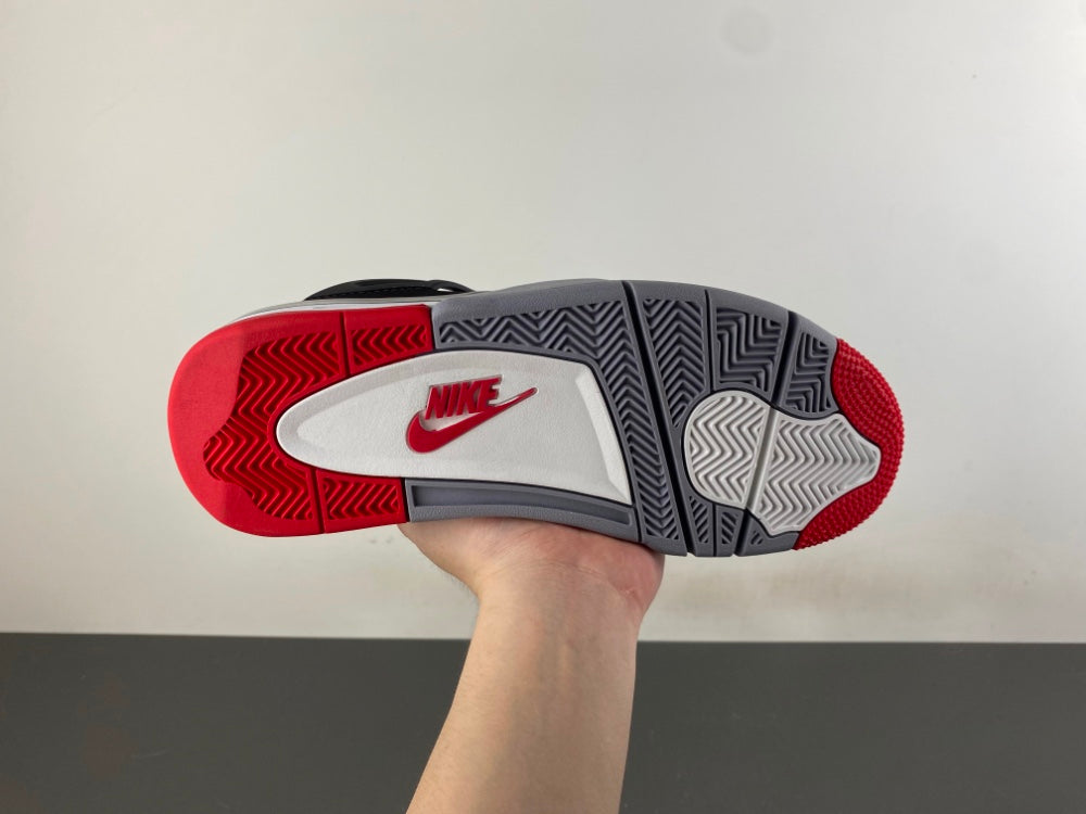 Mid Top Sneakers, Black Red Gray Colorway, Lace Up Design, Casual Gift for Sneaker Fans