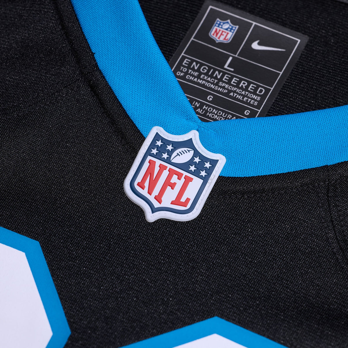 Carolina Panthers Ja'Tavion Sanders Black Game Jersey