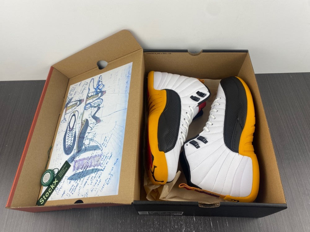 Low Top Sneakers, White Black Yellow Colorway, Lace Up Design, Casual Gift for Sneaker Fans
