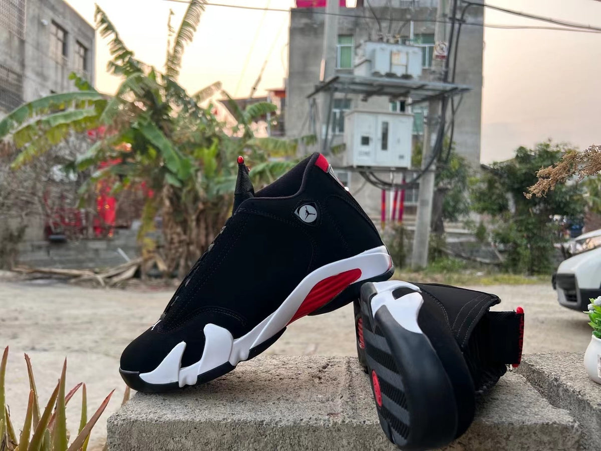 Sneakers, Black Red Colorway, Lace Up Design, Casual Gift for Sneaker Fans
