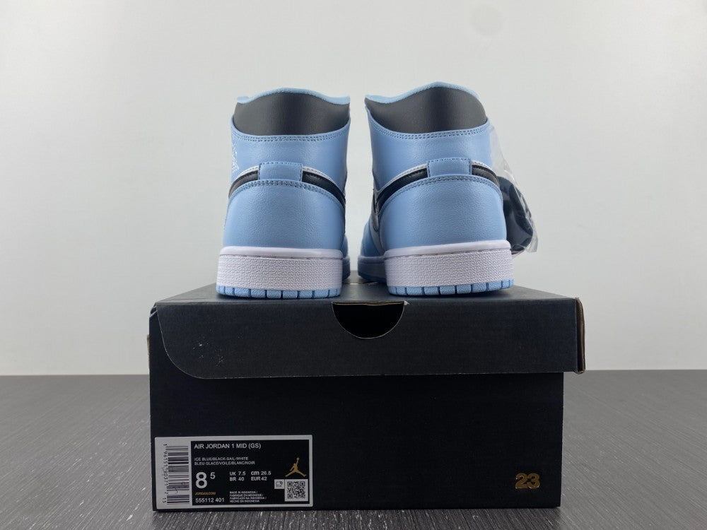 Mid Top Sneakers, White Black Colorway, Lace Up Design, Casual Gift for Sneaker Fans