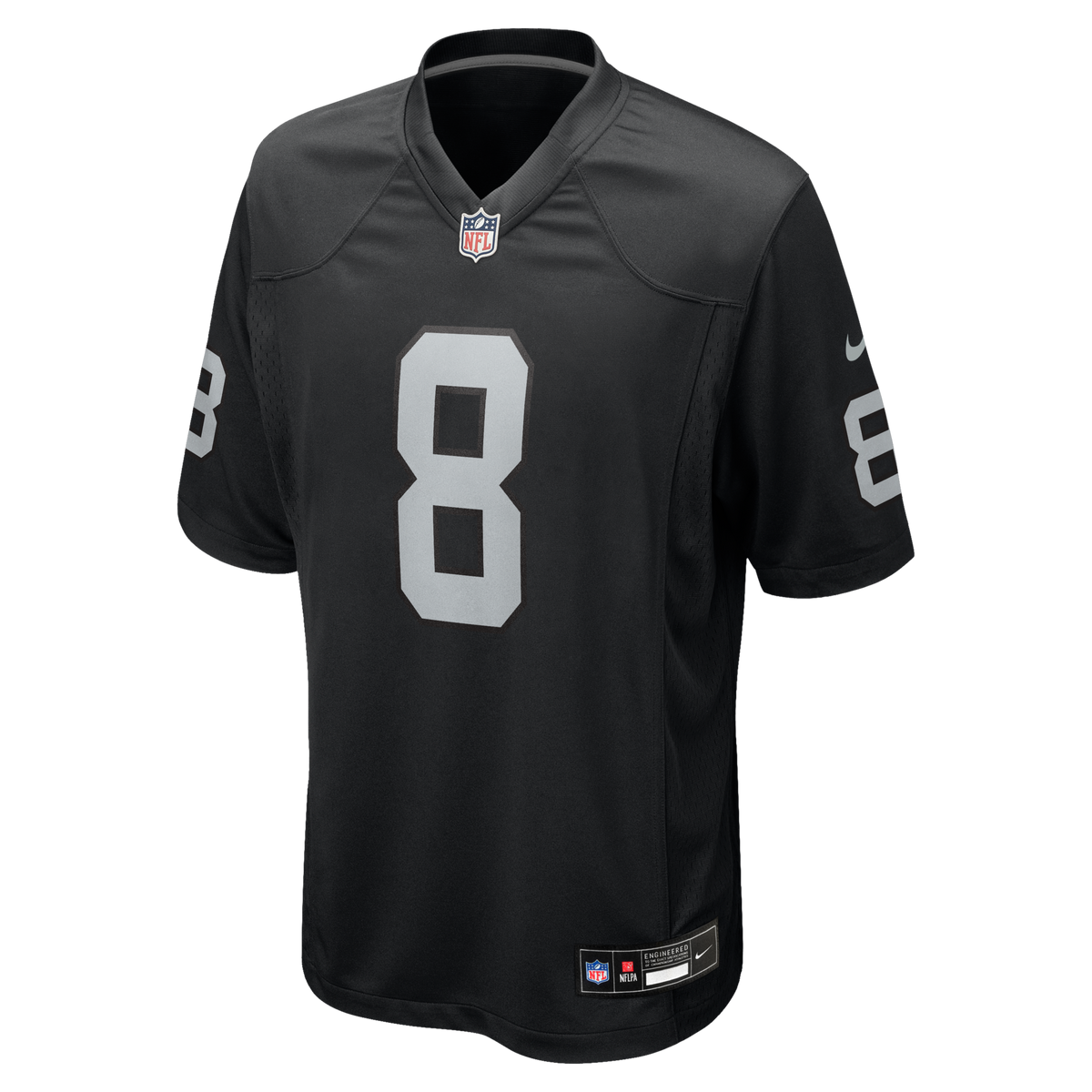 Las Vegas Raiders Kirk Cousins Black Team Game Jersey