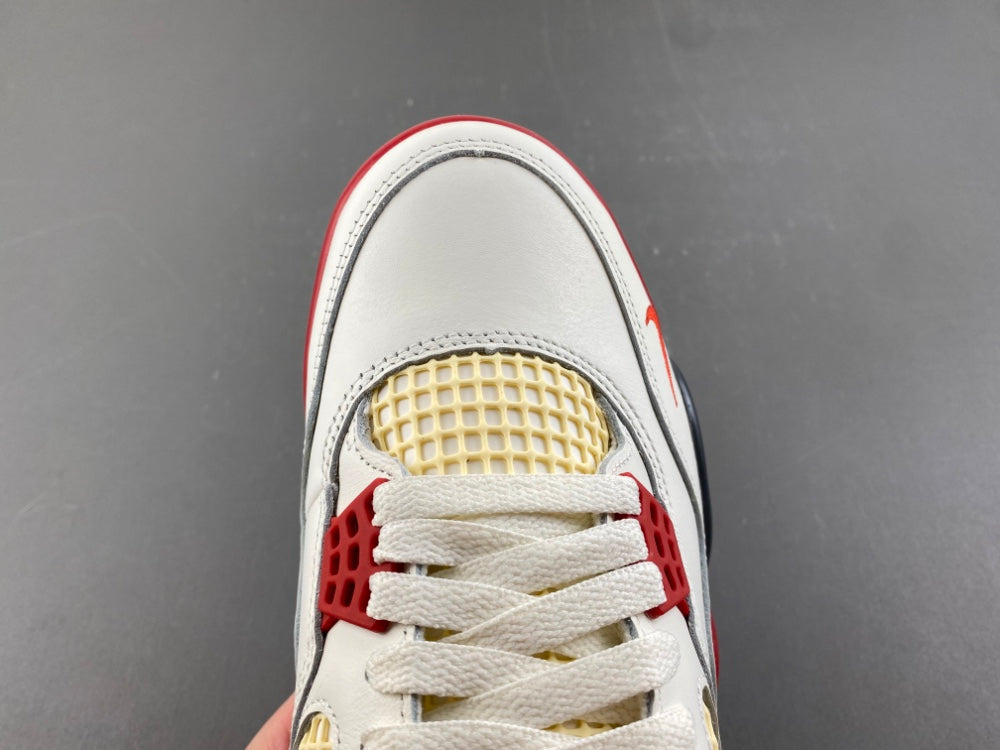 Low Top Sneakers, White Black Red Colorway, Lace Up Design, Casual Gift for Sneaker Fans