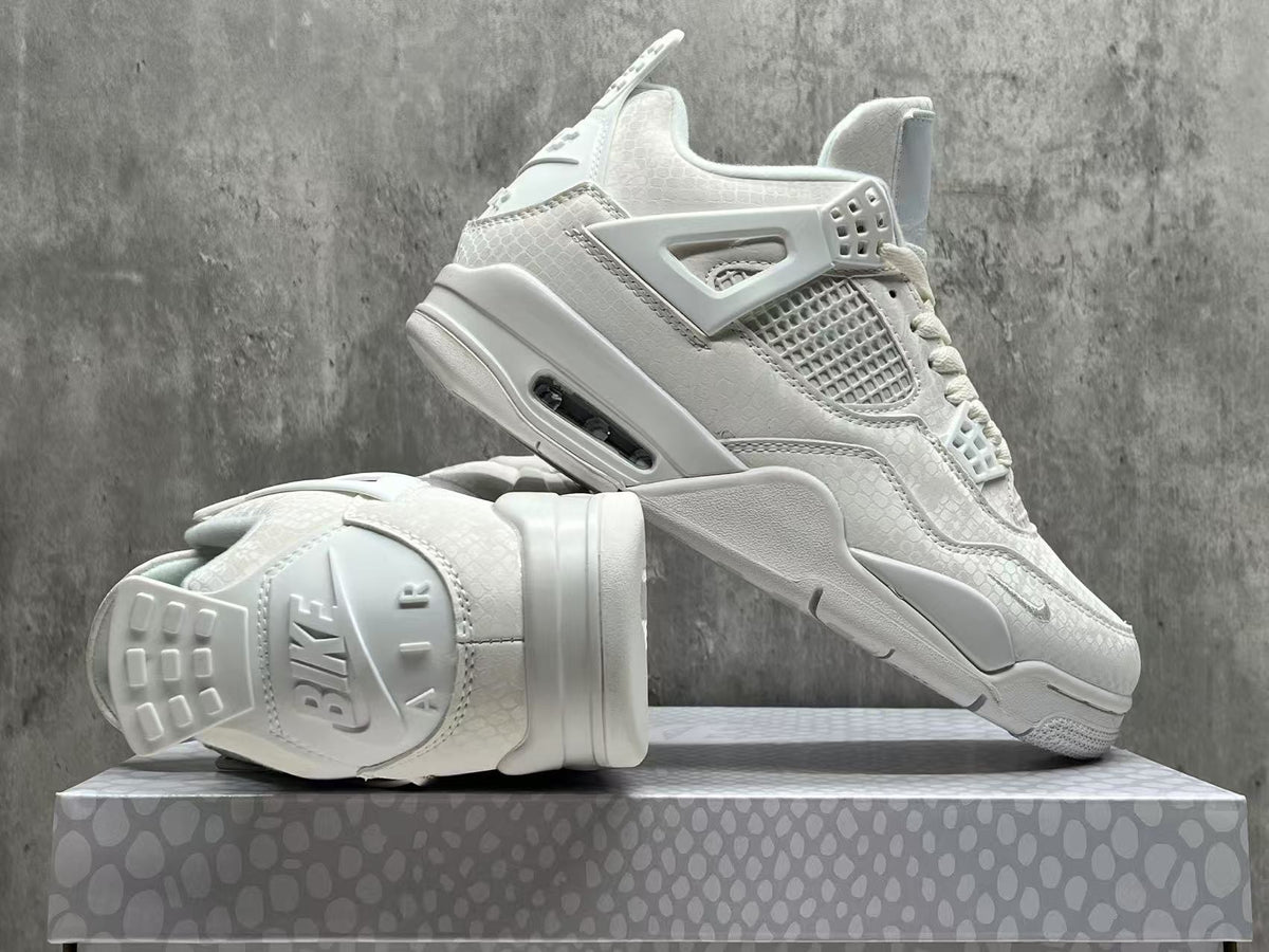 Mid Top Sneakers, White Colorway, Lace Up Design, Casual Gift for Sneaker Fans