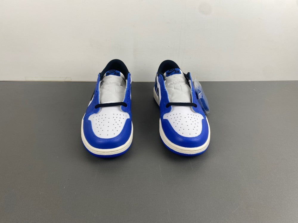 Low Top Sneakers, Blue White Colorway, Christmas Design, Lace Up Design, Casual Gift for Sneaker Fans