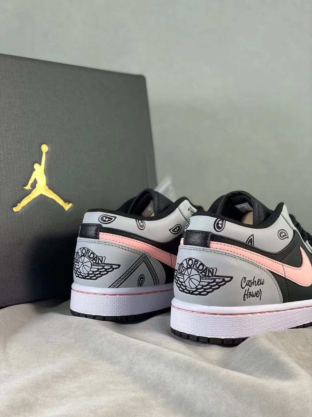 Low Top Sneakers, Pink Colorway, Lace Up Design, Casual Gift for Sneaker Fans