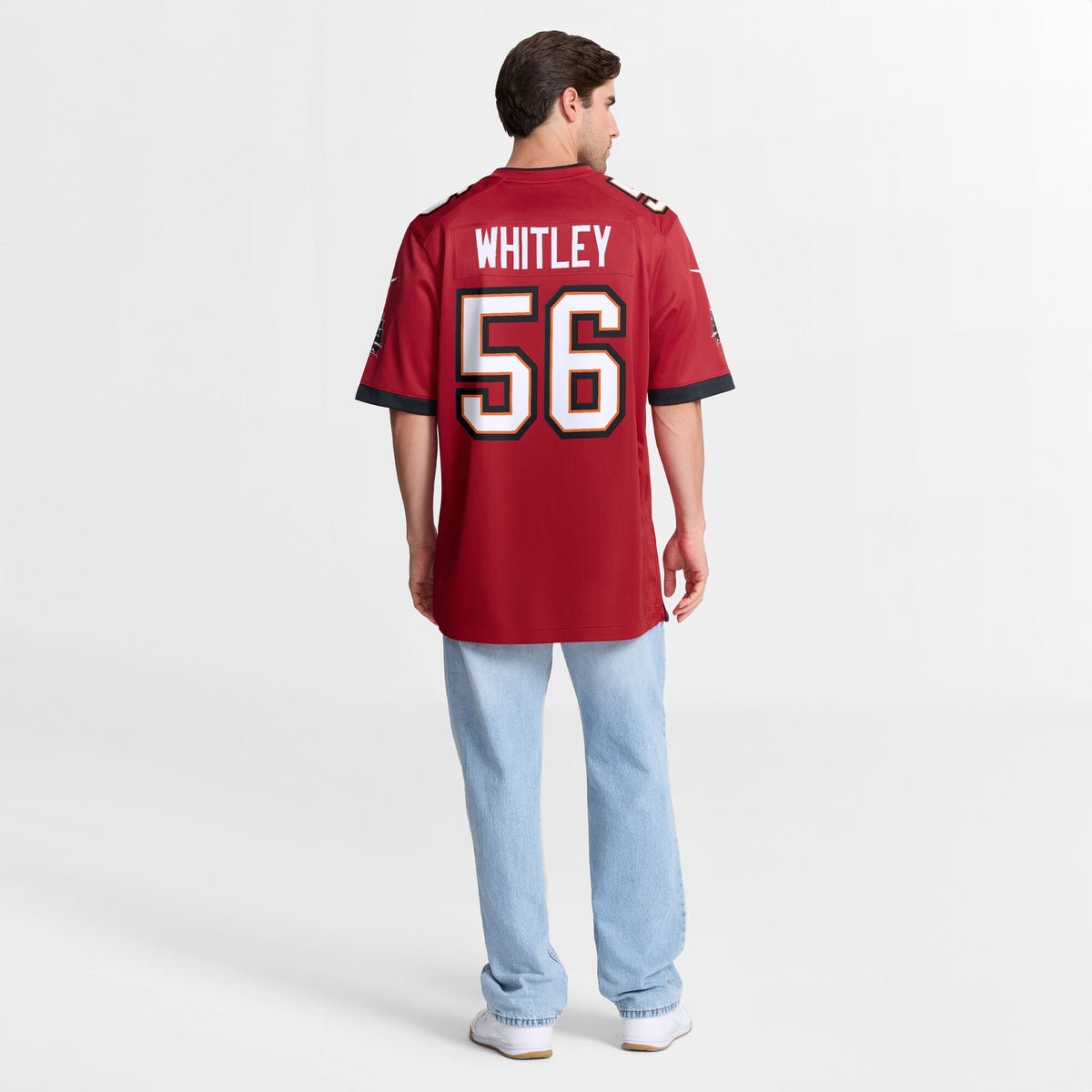 Tampa Bay Buccaneers Benton Whitley Red Team Game Jersey