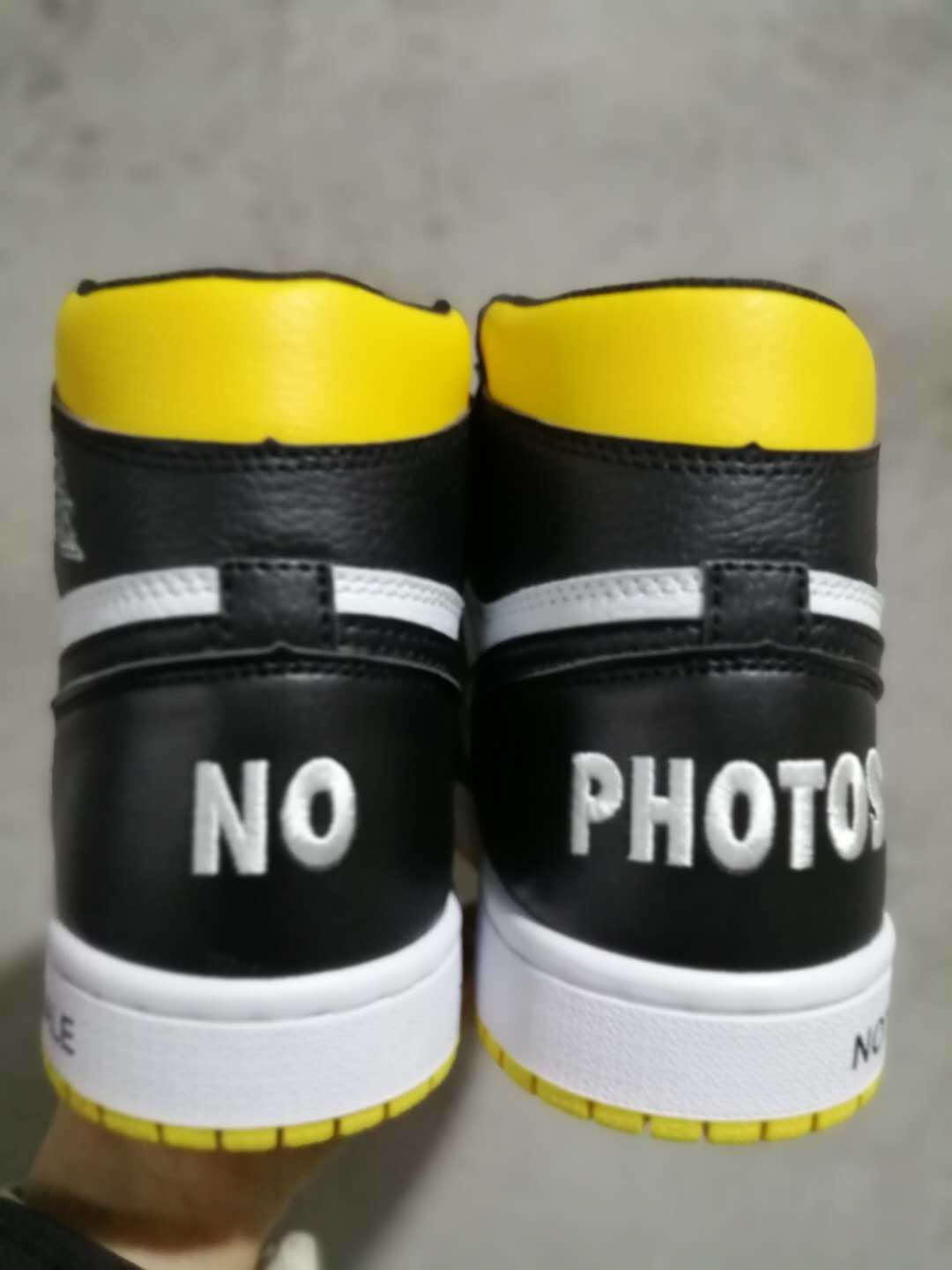 Sneakers, Black Yellow Colorway, Lace Up Design, Casual Gift for Sneaker Fans