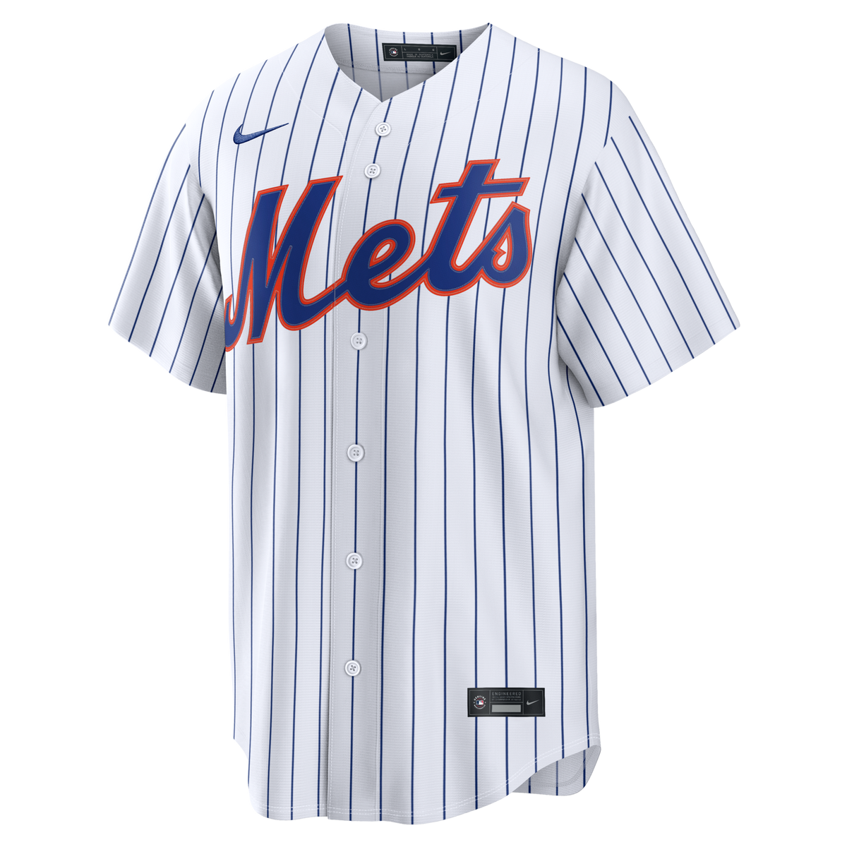 New York Mets Chayce McDermott White Home Replica Jersey