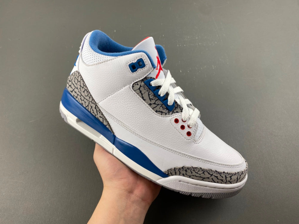 Retro Low Top Sneakers, Royal Blue White Colorway, Lace Up Design, Casual Gift for Sneaker Fans