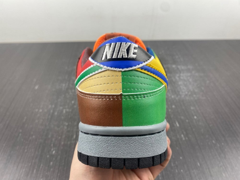 Low Top Sneakers, Multicolor Colorway, Lace Up Design, Casual Gift for Sneaker Fans