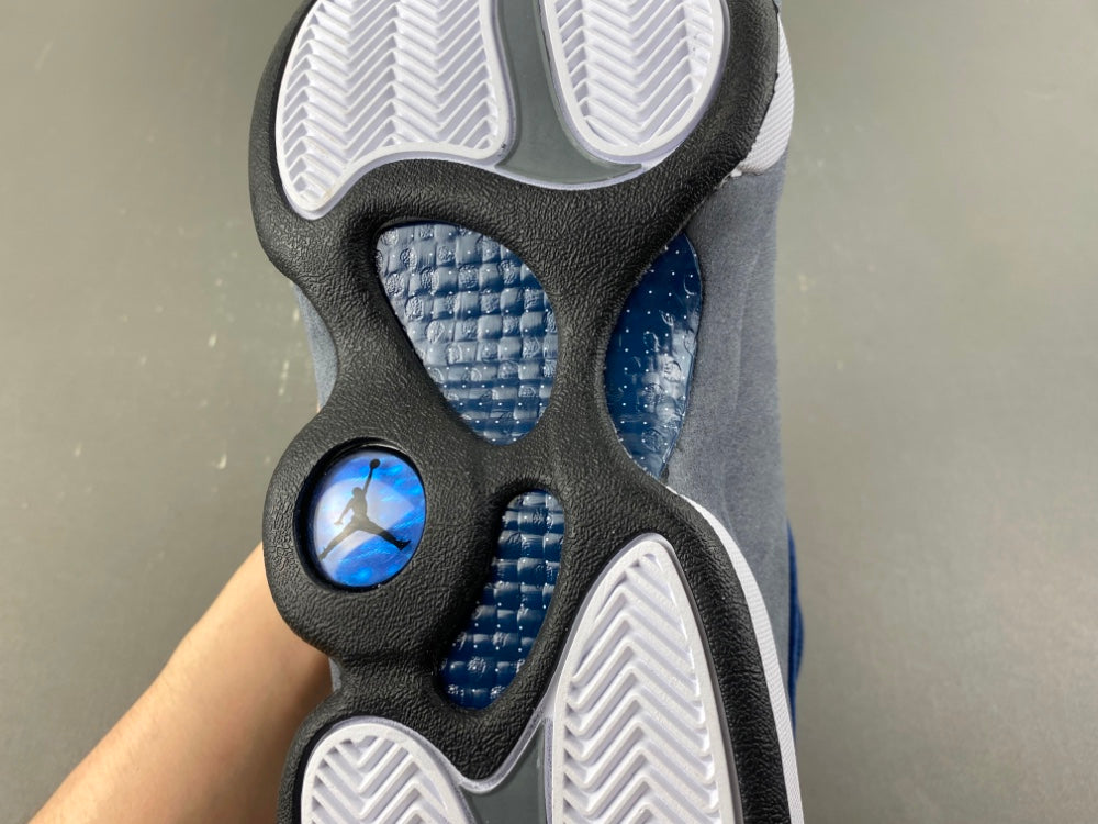 Low Top Sneakers, Blue White Gray Colorway, Lace Up Design, Casual Gift for Sneaker Fans