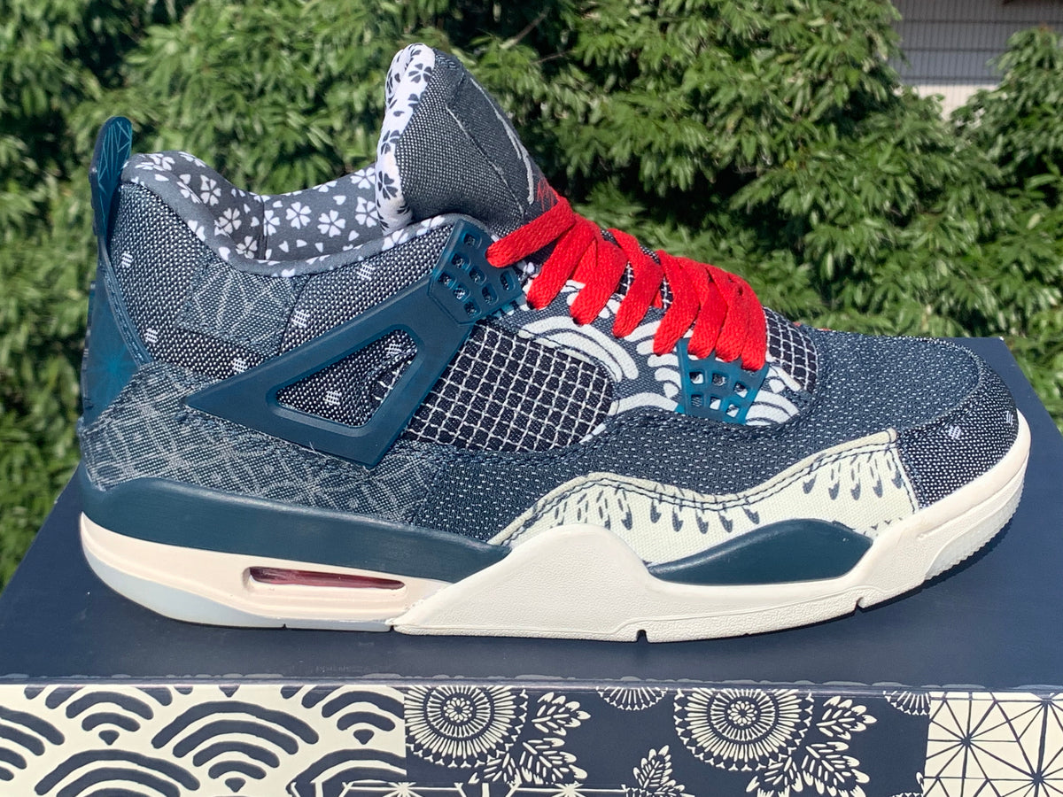 Sneakers, Navy White Colorway, Lace Up Design, Casual Gift for Sneaker Fans