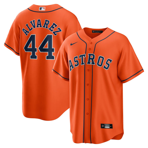 Houston Astros Yordan Álvarez Orange Alternate Replica Player Jersey