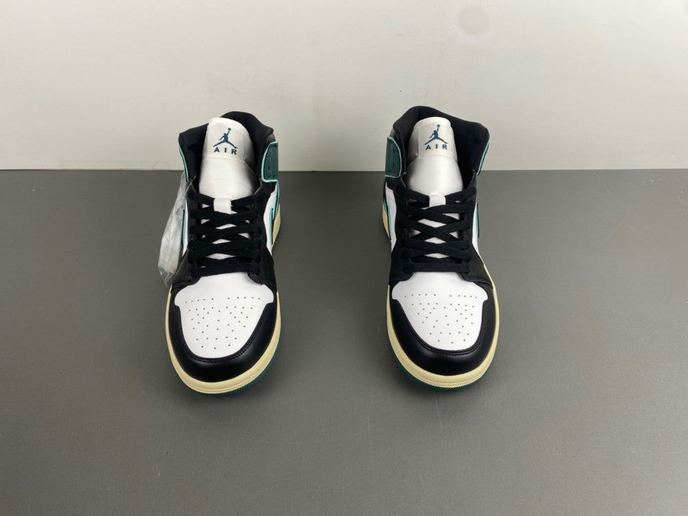 Mid Top Sneakers, Blue White Black Pink Colorway, Lace Up Design, Casual Gift for Sneaker Fans