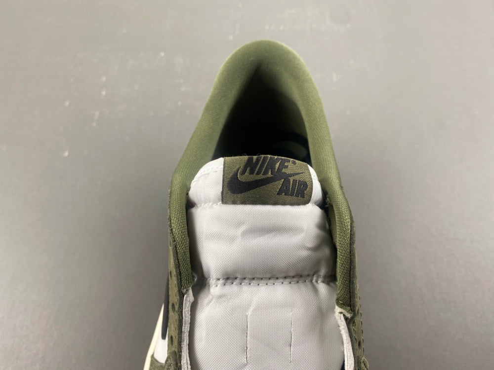 Retro Low Top Sneakers, Olive Green Colorway, Reverse Hook Design, Lace Up Design, Casual Gift for Sneaker Fans