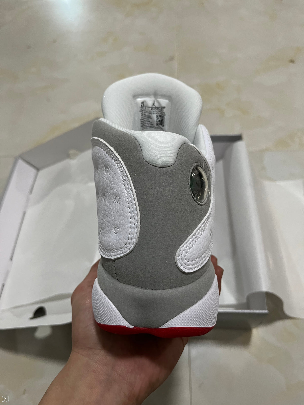Low Top Sneakers, White Gray Colorway, Lace Up Design, Casual Gift for Sneaker Fans