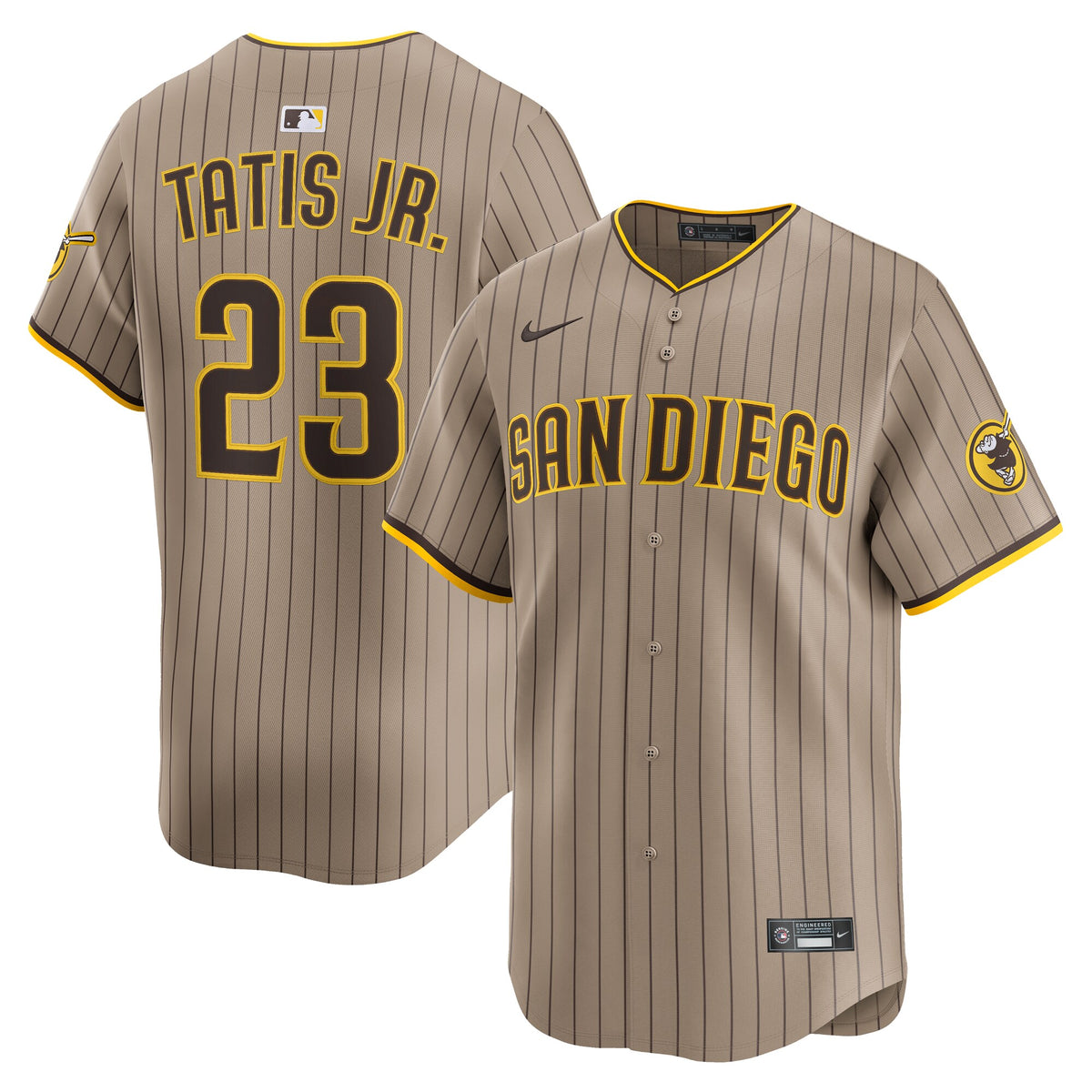 San Diego Padres Fernando Tatis Jr. Khaki Alternate Limited Player Jersey