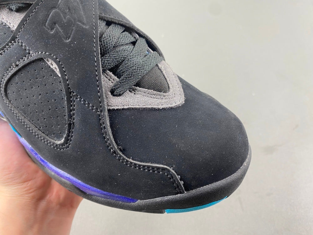 Mid Top Sneakers, Blue Black Purple Gray Colorway, Lace Up Design, Casual Gift for Sneaker Fans