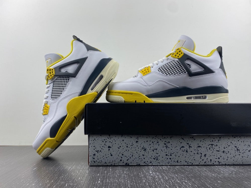 Sneakers, White Black Yellow Colorway, Lace Up Design, Casual Gift for Sneaker Fans