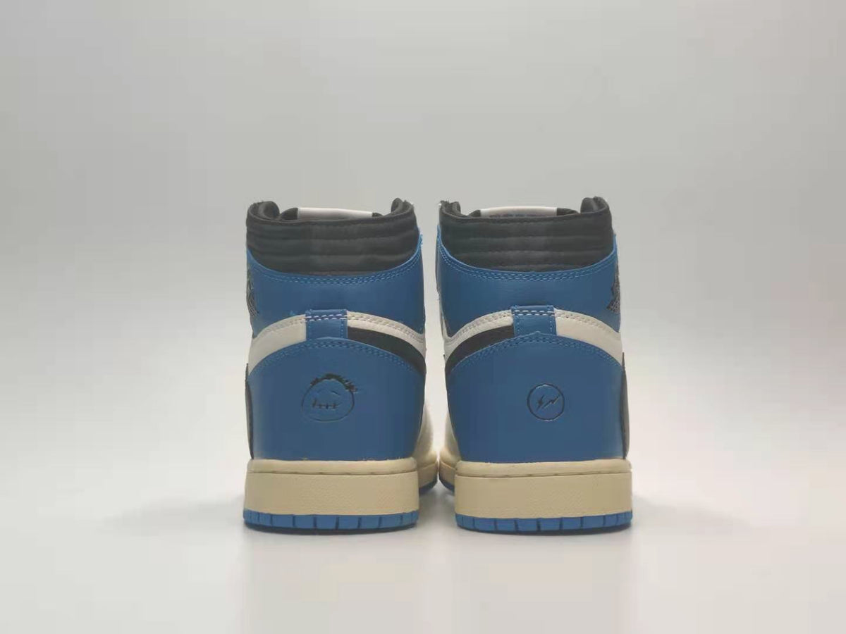 Sneakers, Cream Blue Colorway, Reverse Hook Design, Lace Up Design, Casual Gift for Sneaker Fans