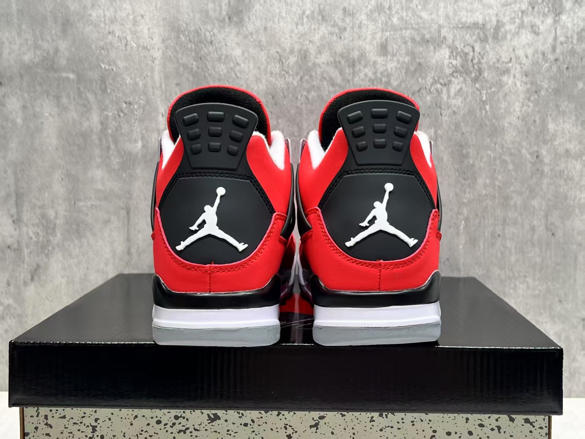 Low Top Sneakers, Red Black Colorway, Lace Up Design, Casual Gift for Sneaker Fans