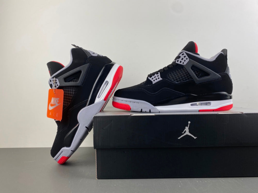 Mid Top Sneakers, Black Red Gray Colorway, Lace Up Design, Casual Gift for Sneaker Fans