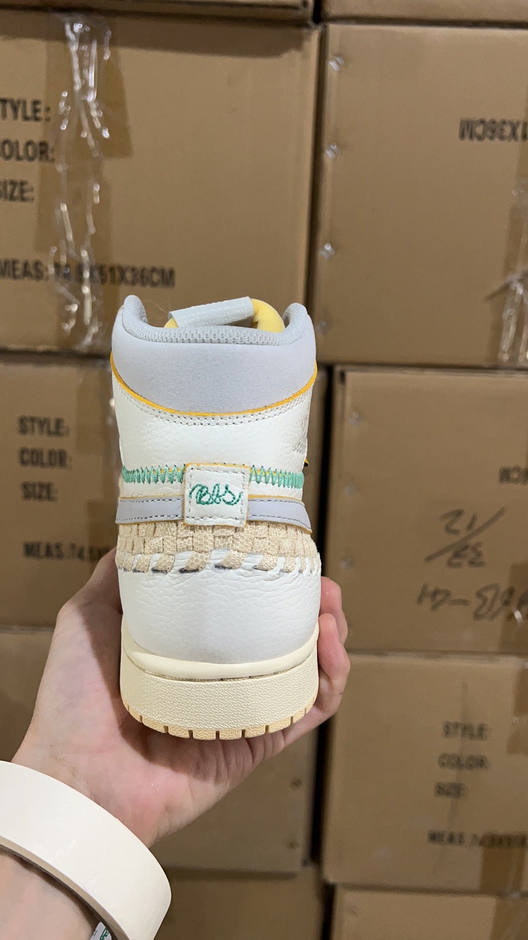 Basketball Shoes, White Colorway, Retro, High Top, Breathable Design, Lace Up Design, Casual Gift for Shoe Lovers