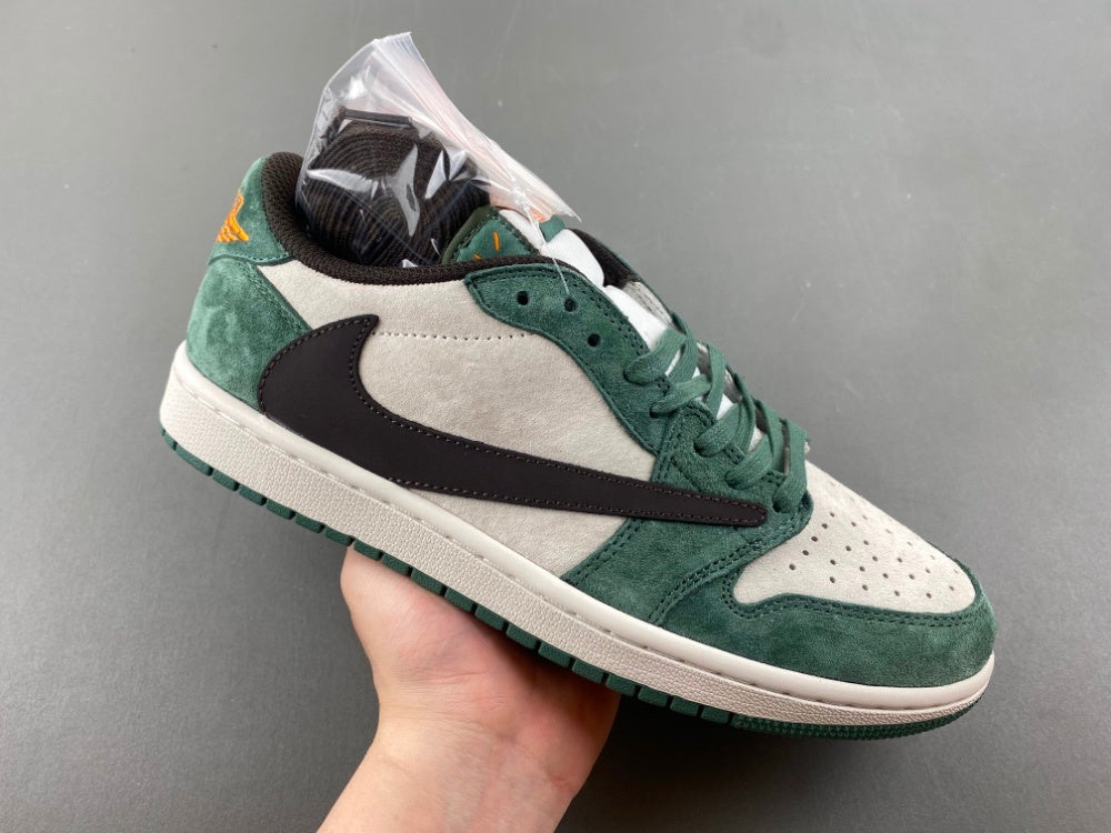 Low Top Sneakers, White Black Green Colorway, Reverse Hook Design, Lace Up Design, Casual Gift for Sneaker Fans