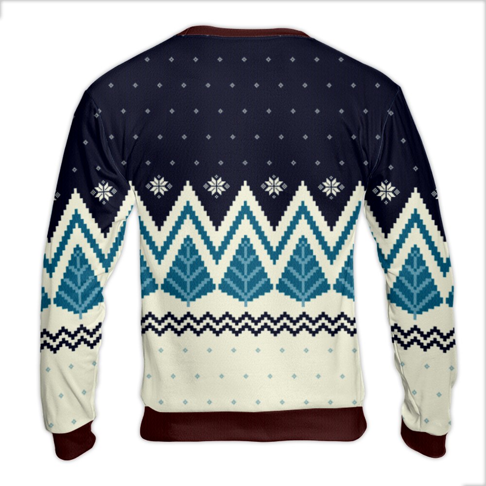 Dog Lover Christmas Sweater, Is This Fluffy Enough Ugly Sweater, Humorous Paw Print Sweatshirt, Adorable Pet Holiday Sweater