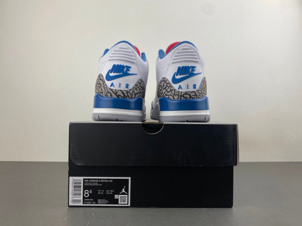 Retro Low Top Sneakers, Royal Blue White Colorway, Lace Up Design, Casual Gift for Sneaker Fans