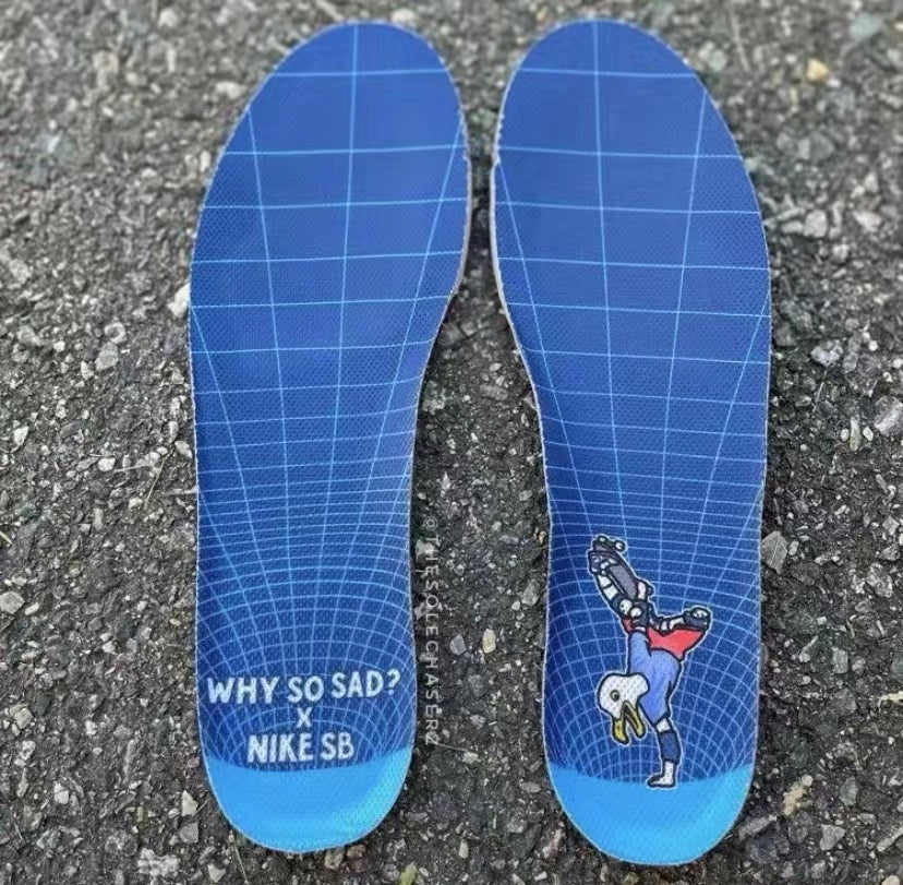 Low Top Skate Shoes, Blue Colorway, Lace Up Design, Casual Gift for Shoe Lovers