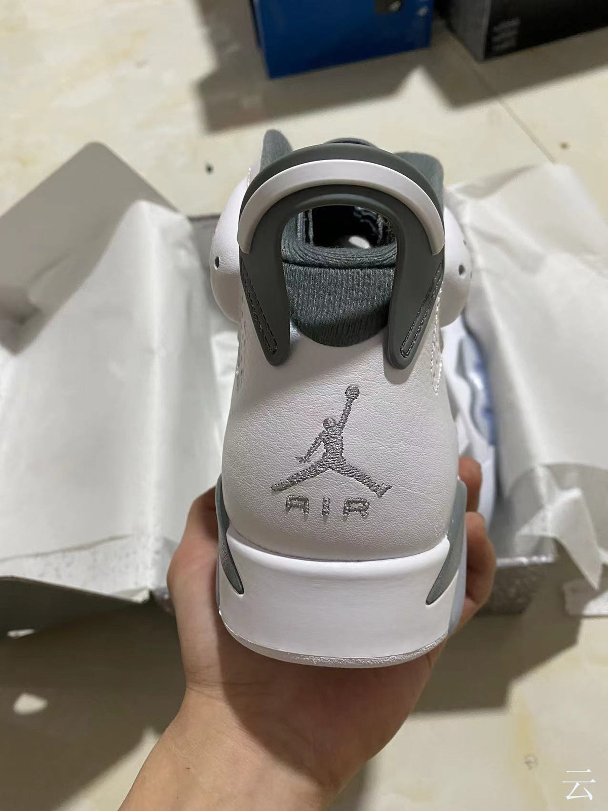 Sneakers, White Gray Colorway, Lace Up Design, Casual Gift for Sneaker Fans