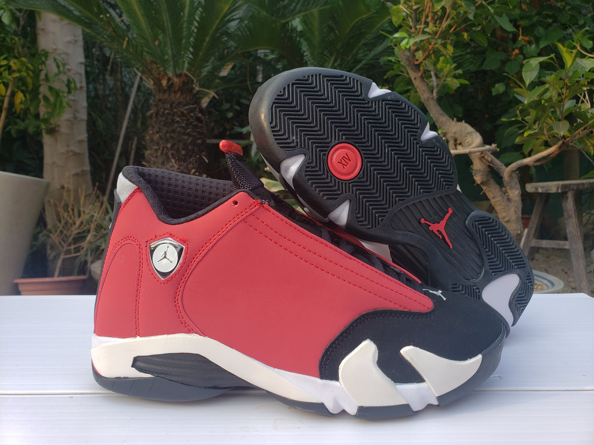 Sneakers, White Black Red Colorway, Lace Up Design, Casual Gift for Sneaker Fans