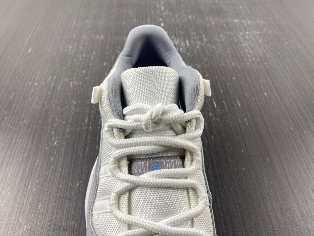 Low Top Sneakers, Blue White Gray Colorway, Lace Up Design, Casual Gift for Sneaker Fans