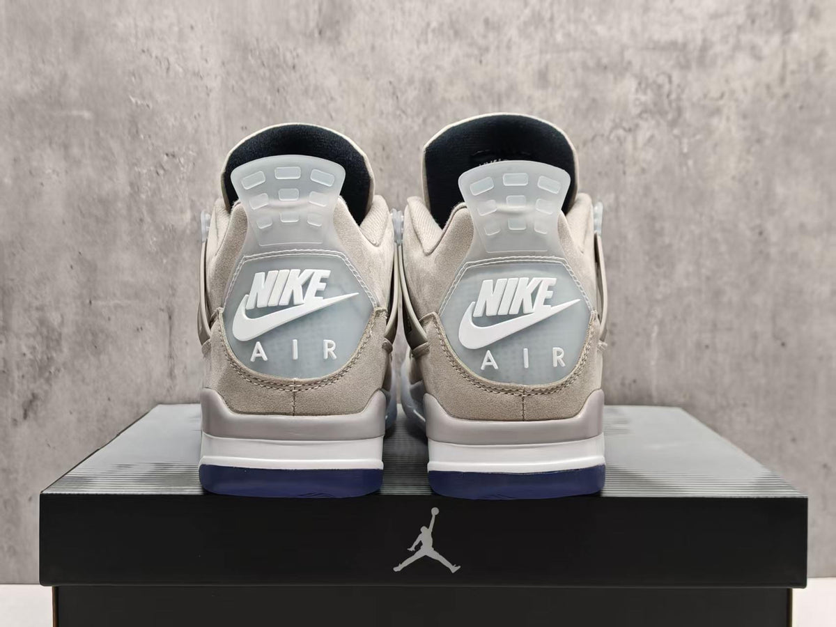 Mid Top Sneakers, Beige White Colorway, Lace Up Design, Casual Gift for Sneaker Fans