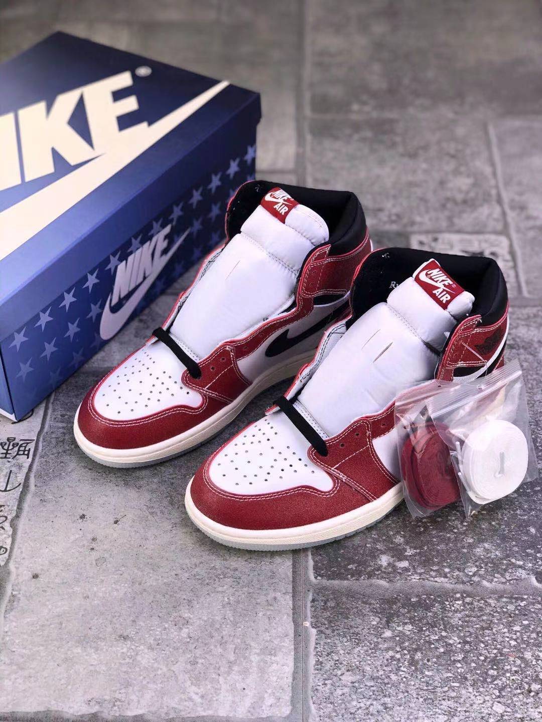 Sneakers, Burgundy White Colorway, Lace Up Design, Casual Gift for Sneaker Fans
