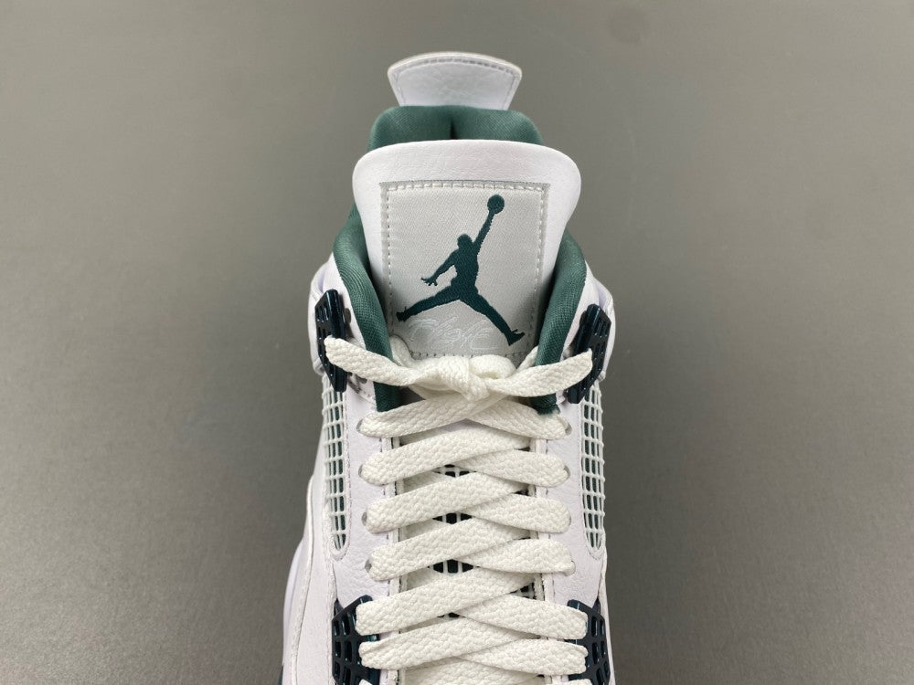 Low Top Sneakers, White Green Colorway, Lace Up Design, Casual Gift for Sneaker Fans