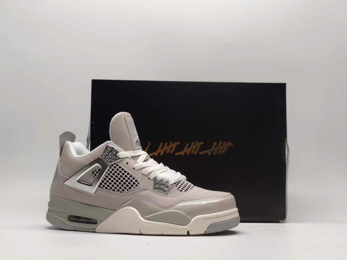 Sneakers, Silver Colorway, Metallic Finish, Lace Up Design, Casual Gift for Sneaker Fans