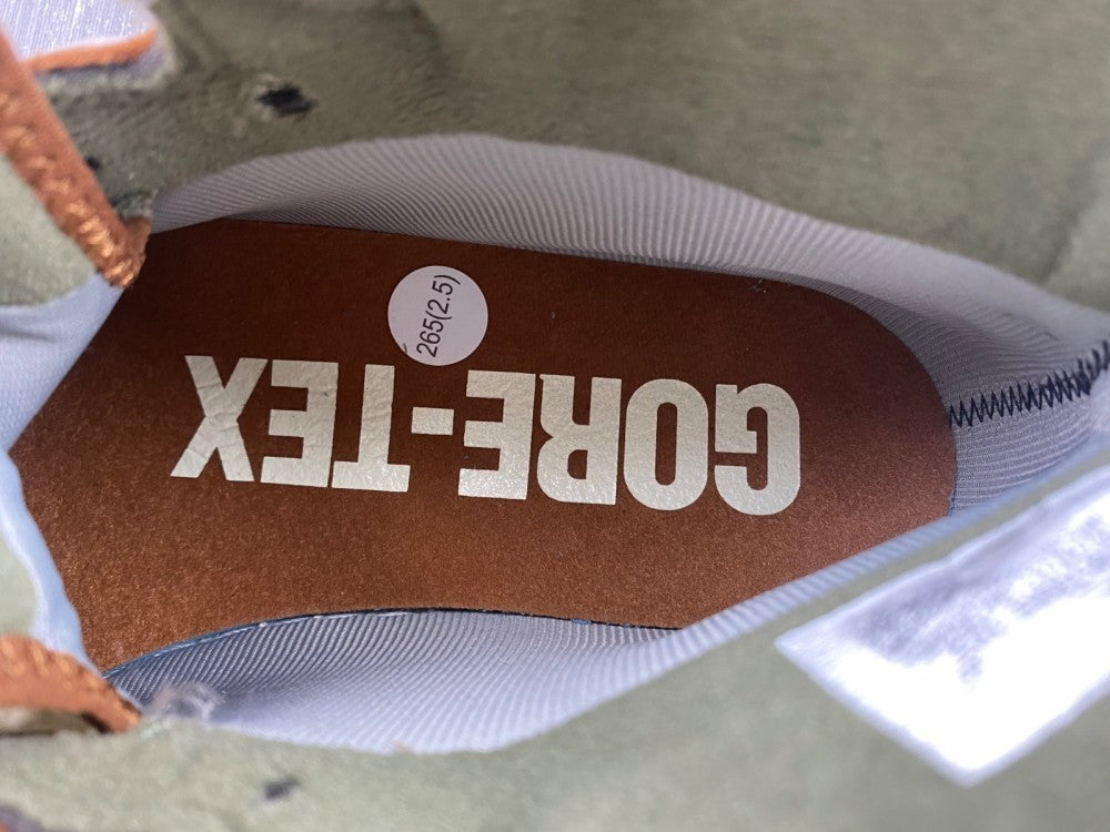 High Top Sneakers, Off White Green Brown Colorway, Lace Up Design, Casual Gift for Sneaker Fans