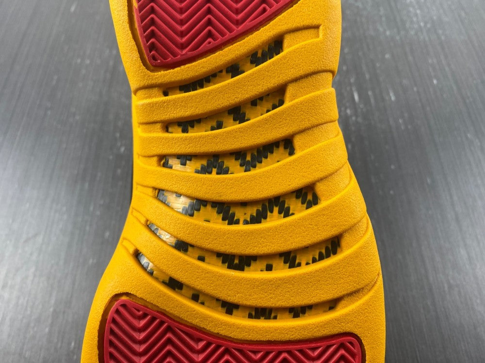 Low Top Sneakers, White Black Yellow Colorway, Lace Up Design, Casual Gift for Sneaker Fans