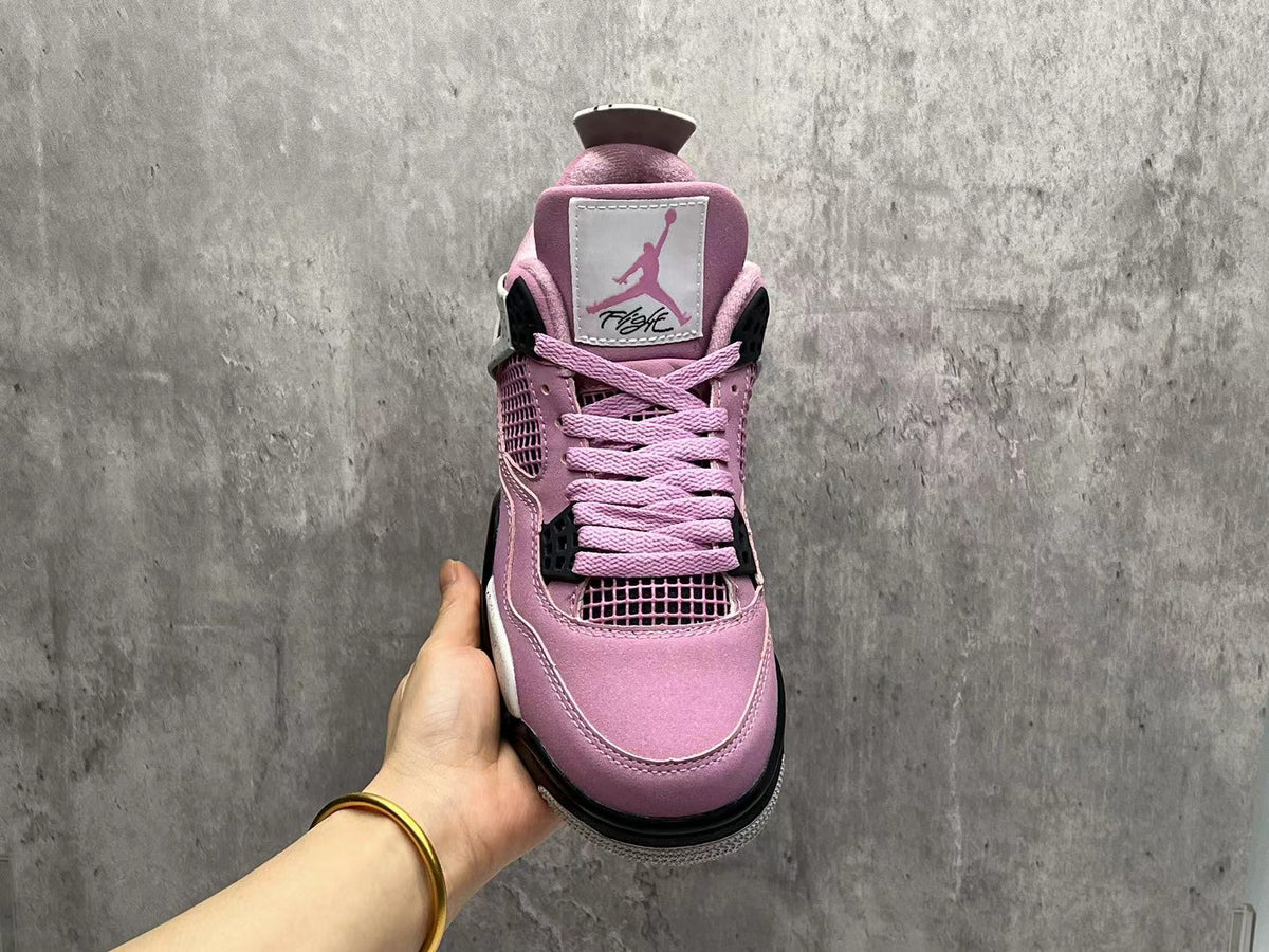 High Top Sneakers, Pink Colorway, Lace Up Design, Casual Gift for Sneaker Fans